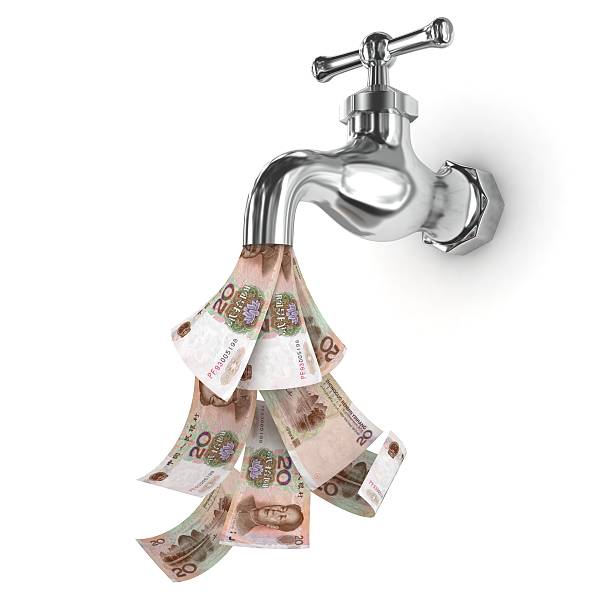 istock Money Faucet - Chanese Yuan 182929697
