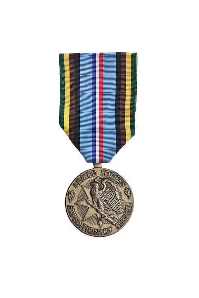 軍隊 expeditionary メダル - armed services expeditionary medal ストックフォトと画像