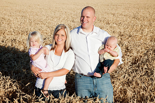 istock Rural Family Portrait 182930574