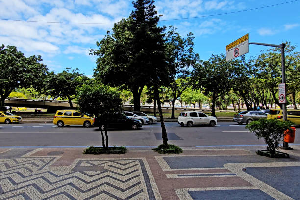 Avenue near Guanabara Bay