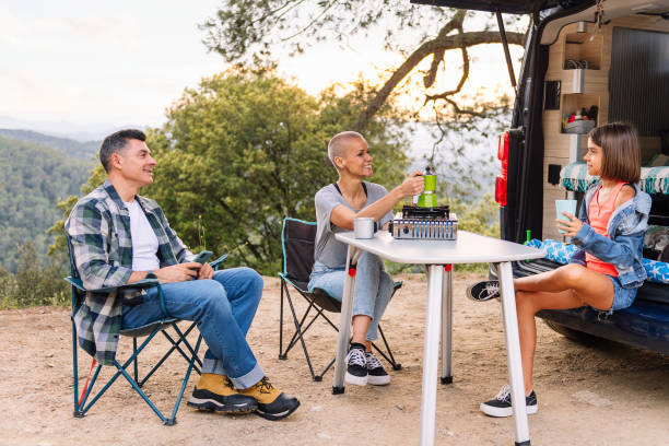 istock family having breakfast in the countryside 1829390825