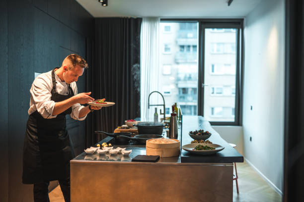 istock Talented Chef Cooking Dishes for a Special Occasion 1829395266