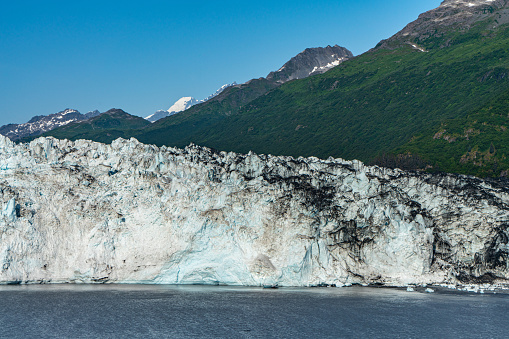 Nordenskiöld Glacier, Petuniabukta, Billefjord, Arctic, Spitsbergen, Svalbard, Norway, Europe