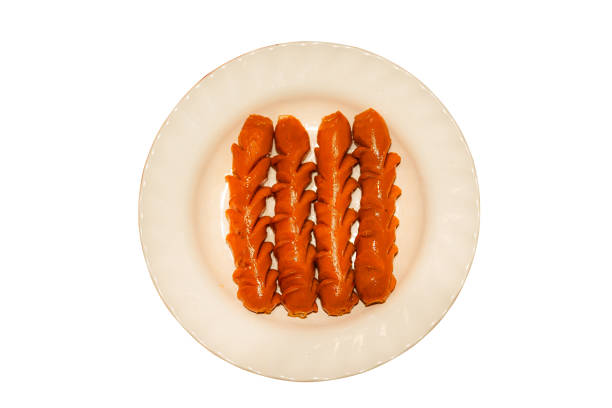 Hot dogs, a delicious food in my kitchen, are perfect for snacking with clipping path