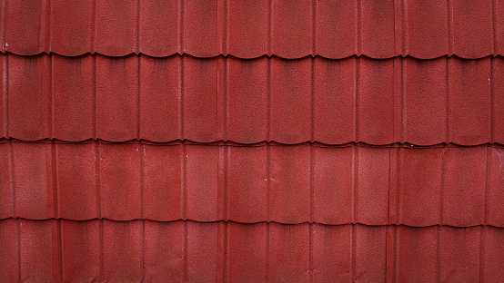 red rooftile texture background photo