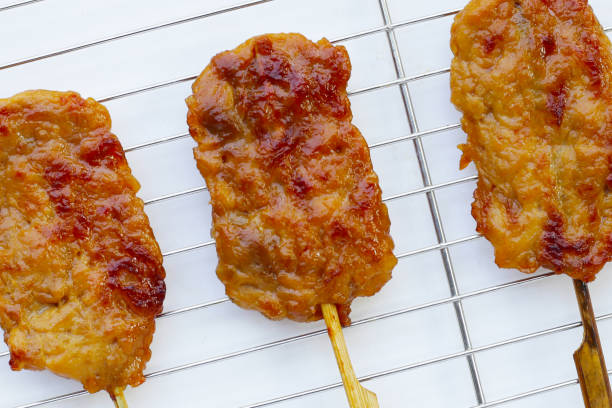 istock Thai-style grilled BBQ pork 1829728158