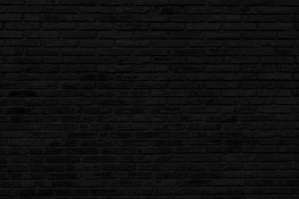 istock Black brick wall texture background. wallpaper for interior and exterior and backdrop design. 1829752276