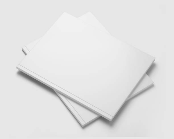 istock Stack of Magazines, Book, Booklet, Brochure, Blank Cover Mockup Template, Realistic, 3d Rendered isolated on light background. 1829835431
