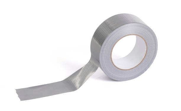 istock Duct tape isolated on white background 1829924313