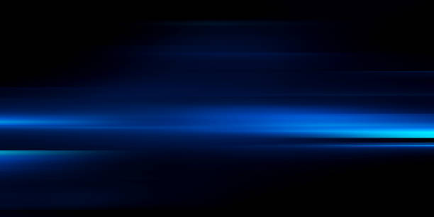 istock Abstract modern blue background blur motion line speed 1829958665