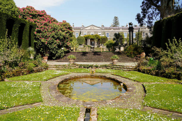 19th-century neoclassical house and gardens in Mount Stewart, County Down, Northern Ireland 21.04.2023