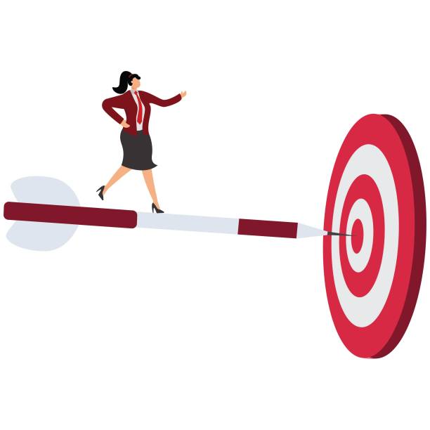 istock Successful businesswoman achievement goal 1830019499