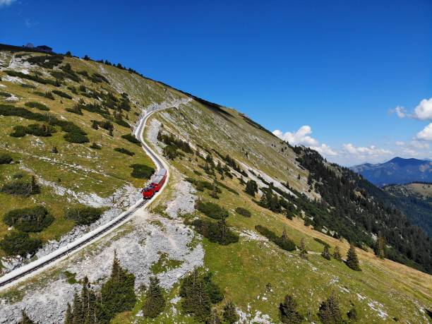 istock Schafberg rack railway in Austria 1830062915