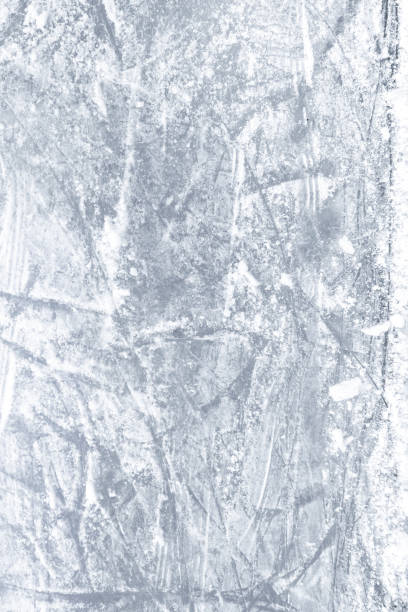 Scratches of skates