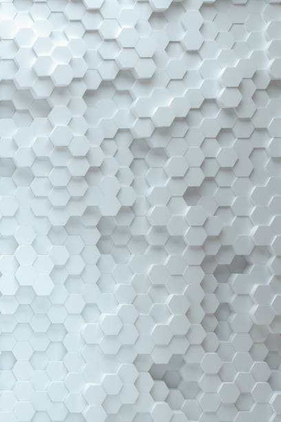 istock Abstract honeycomb mosaic white background. 1830096993