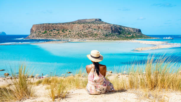 istock Crete Greece, Balos lagoon on Crete island, Greece 1830106235