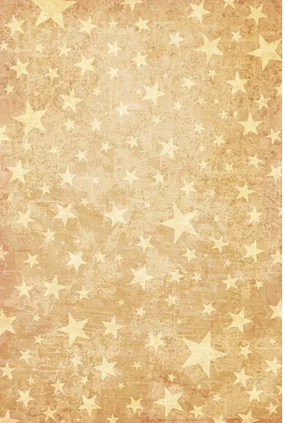 Vector illustration of Grungy Vector Starry Background
