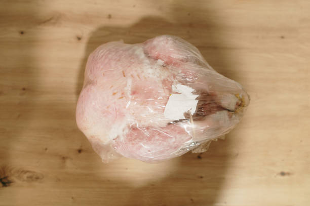 istock Whole turkey wrapped in plastic 1830141803