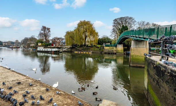 istock Eel Pie Island Foot Bridge 1830150138