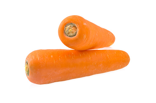 Carrot isolated on white background