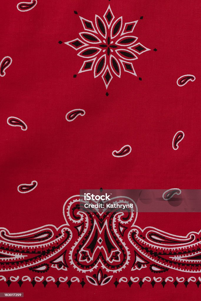 Red Bandana - Lizenzfrei Stirnband Stock-Foto