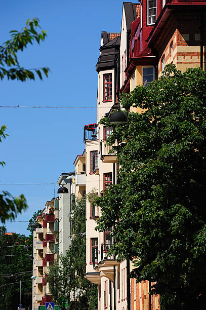 istock Residential apartment building 183017406