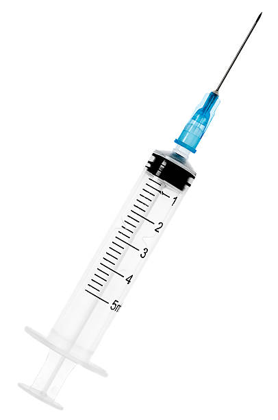 strzykawka - syringe injecting surgical needle medical injection zdjęcia i obrazy z banku zdjęć