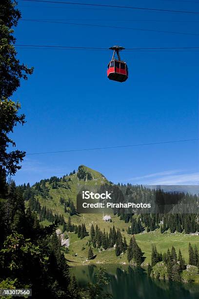 Stockhorn Cablecar Stock Photo - Download Image Now - Bern Canton, Bernese Oberland, Clear Sky