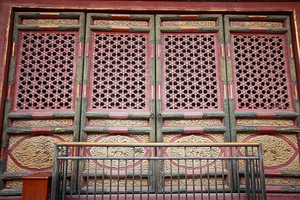 istock Forbiden city palace Gates 183017744