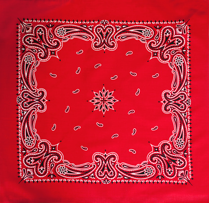 Close up of a red bandana...would make a great Western backgroundPlease see some similar pictures from my portfolio: