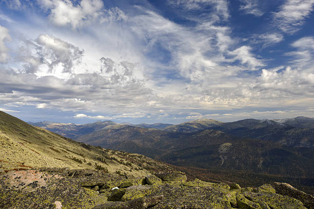istock Autumn mountains. Altay motives 183018022