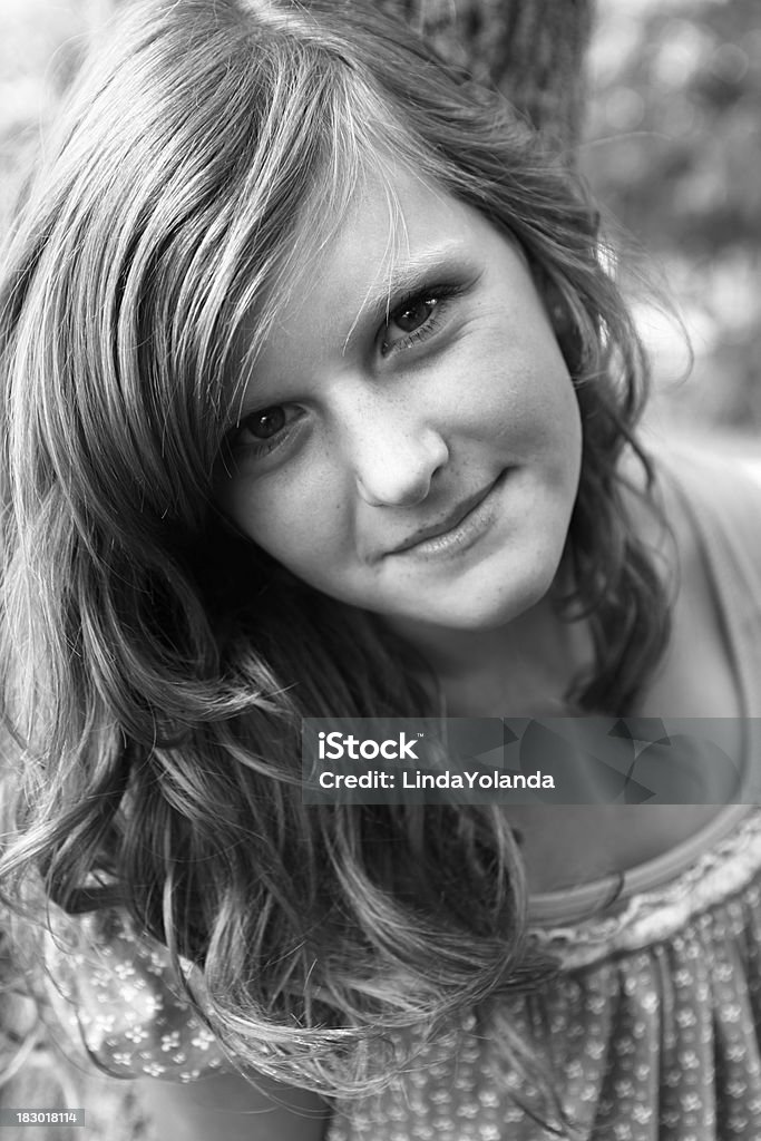 Bellissimo Ritratto di adolescenti - Foto stock royalty-free di 14-15 anni