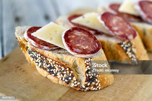 치즈 살라미 소시지를 대한 식빵 0명에 대한 스톡 사진 및 기타 이미지 - 0명, 개념, 건강한 생활방식