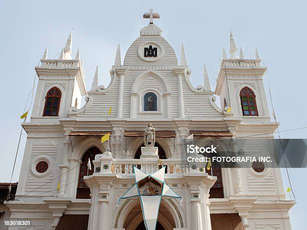 Chiesa Di Goa - Fotografie stock e altre immagini di A forma di croce - A forma di croce, A forma di stella, Ambientazione esterna