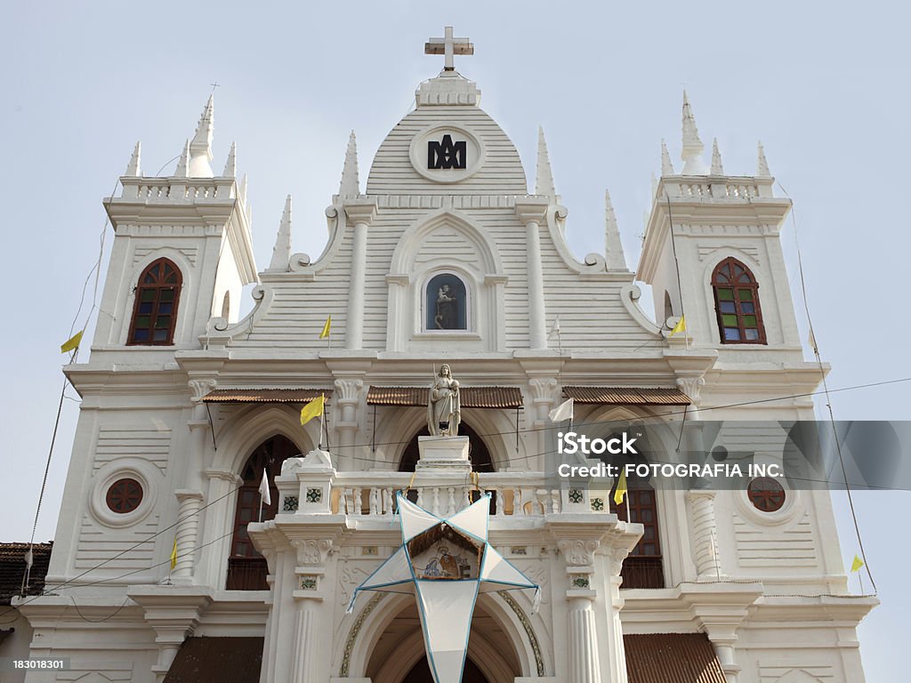 Goa Igreja - Royalty-free Admirar a Vista Foto de stock