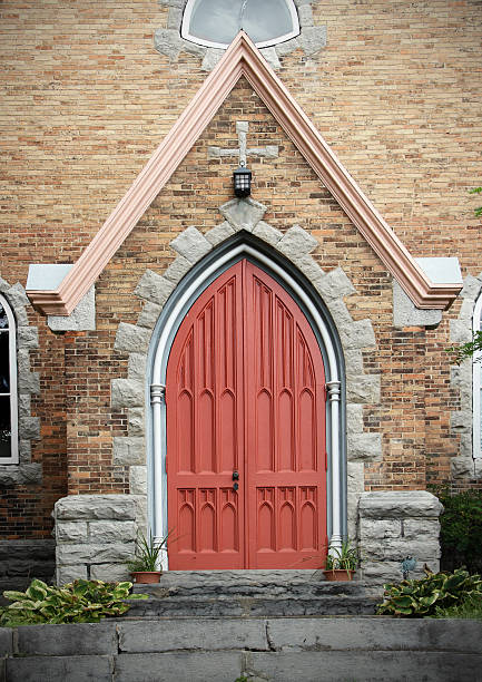 istock Entrance to Church 183018466