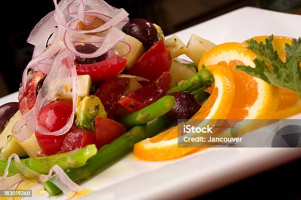 Insalata Mista Italiano - Fotografie stock e altre immagini di Alimentazione sana - Alimentazione sana, Antipasto, Arancia