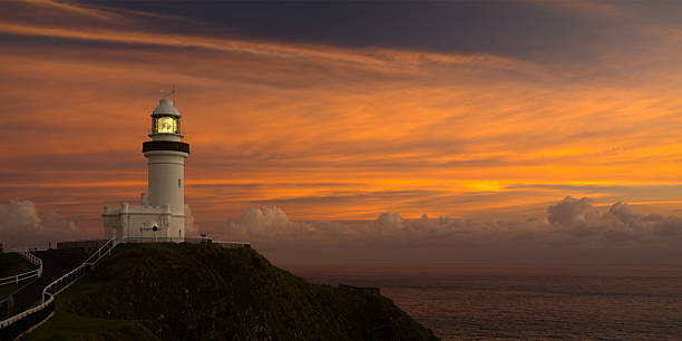 Byron Bay Lighthouse stock photo