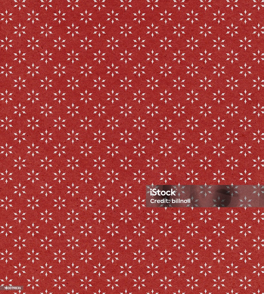Papel vermelho com padrão em estrela - Foto de stock de Natal royalty-free