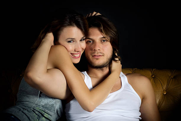 istock Young and cute couple 183020406