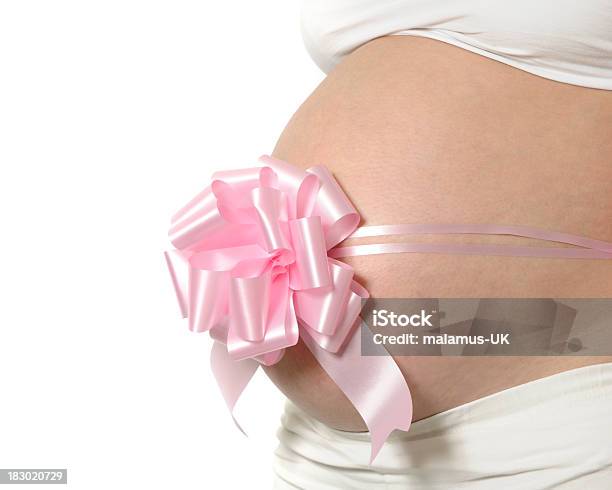 Expecting A Girl Stock Photo - Download Image Now - Abdomen, Adult, Anticipation