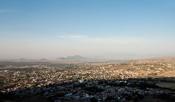 la ciudad de méxico - smog mexico mexico city air pollution fotografías e imágenes de stock