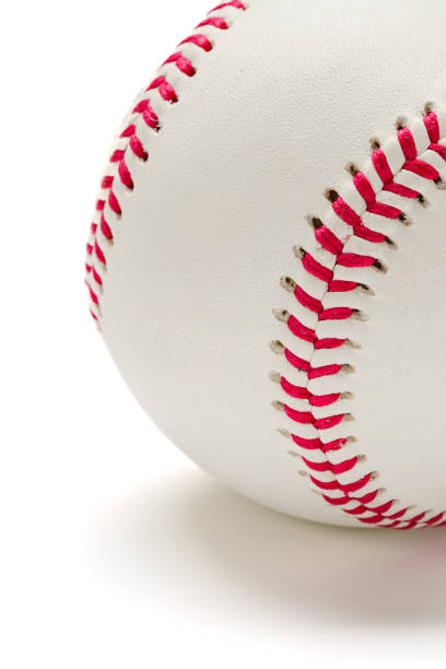 istock Baseball ball isolated on white background 1830218048
