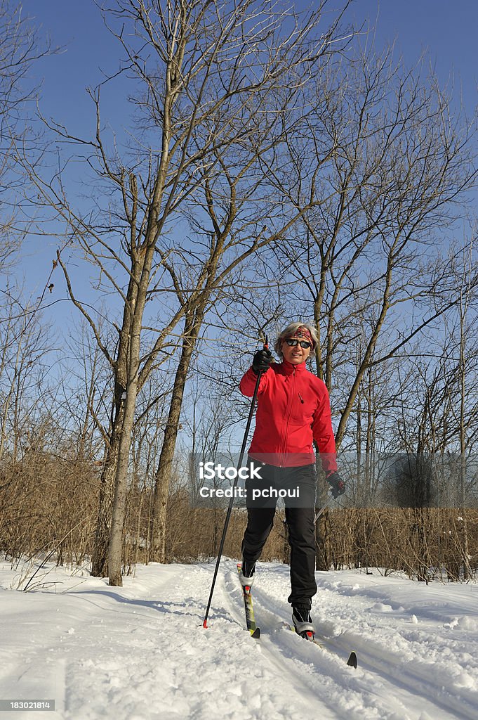 Mulher esquiador, Esporte de Inverno - Royalty-free 30-39 Anos Foto de stock