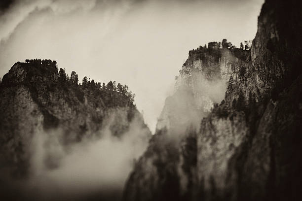 istock High mountain cliff of Dolomites in Old Style Picture 183022015