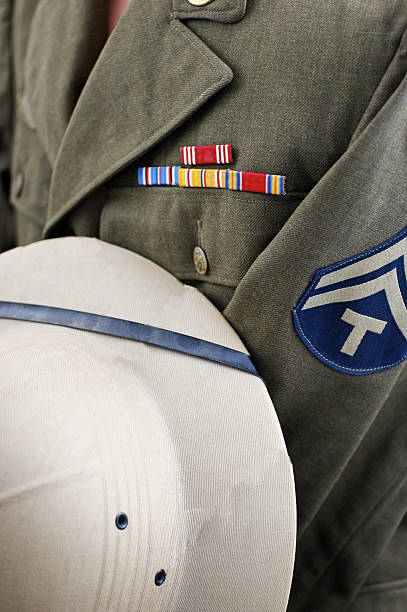 istock Uniform Detail from U.S. Army WWII 183022516