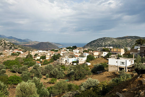 greek village and olive treesSee similar photos in: