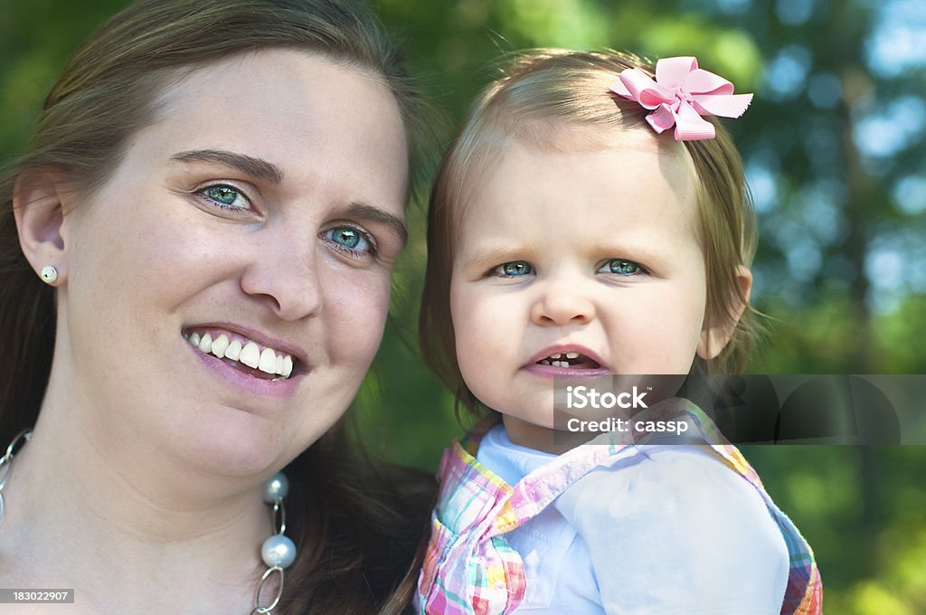 Mama córka & - Zbiór zdjęć royalty-free (12-17 miesięcy)