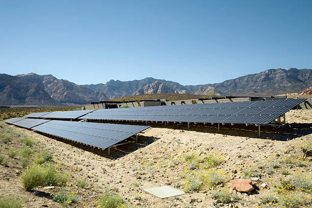 istock solar panels in the desert 183023134