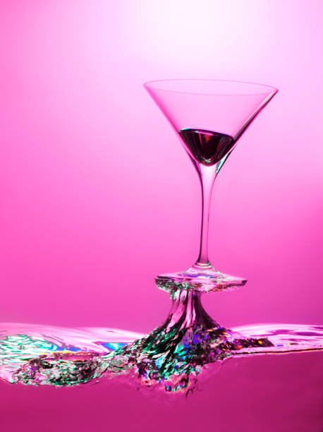 istock Pink Cocktail and Glass 183023260